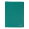 Exacompta bemutató mappa, PP, 30-zsebes, türkiz zöld