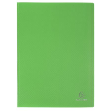 Exacompta Bemutatómappa, 30 zsebes, A4, "Opak", zöld (EX8833E) (EX8833E) mappa