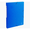 Exacompta füzetbox, A4, 25mm, 600g, kék