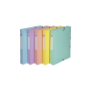 Exacompta füzetbox, A4, 40mm, 5-féle pasztell szín