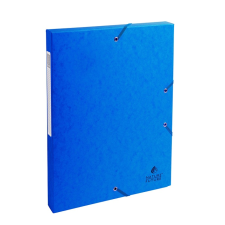 Exacompta Füzetbox karton Exacompta A/4 25 mm gerinccel prespán kék füzetbox