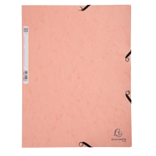 Exacompta Gumis mappa karton Exacompta Aquarel A/4 korall mappa