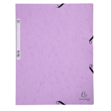 Exacompta Gumis mappa karton Exacompta Aquarel A/4 lila mappa