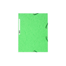Exacompta Gumis mappa karton Exacompta prespán A/4 világoszöld mappa