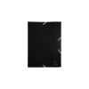 Exacompta gumis mappa PP  fekete  A4