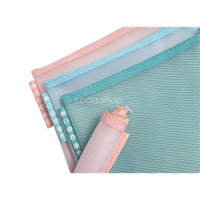 Exacompta Rendszerező tasak, cipzáras, hálós, A5, EXACOMPTA &quot;Chromaline Pastel&quot;, vegyes színek irattartó