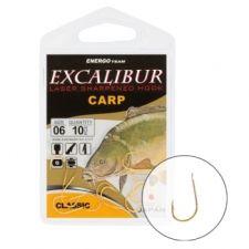 Excalibur horog carp classic gold 12 horog