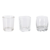 Excellent Houseware 3 db Excellent Houseware shot-pohár készlet, üveg, 5x6 cm, 80 ml, átlátszó