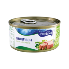  Excelsior aprított tonhal növényi olajban 185 g konzerv