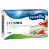  Excelsior csípős szardínia növényi olajban 125 g
