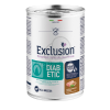  Exclusion Monoprotein Vet Diet Diabetic All Breeds kutyakonzerv - sertés, cirok & borsó 400 g