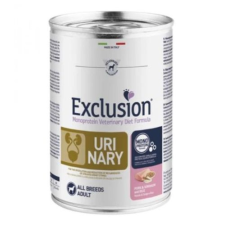  Exclusion Urinary konzerv Pork & Sorghum and Rice – 400 g kutyaeledel