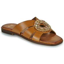 Exé Shoes Papucsok 565-NAXOS-LEATHER-TAN Barna 38 női papucs