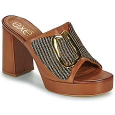 Exé Shoes Papucsok 622-ANCONA-LEATHER-TAN Barna 39