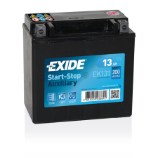 EXIDE AUX14 Ek131 12v 13ah 200A bal+ kiegészítő autó akkumulátor autóalkatrész