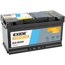 EXIDE Indító akkumulátor EXIDE EA1000 autóalkatrész