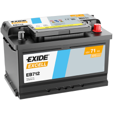 EXIDE Indító akkumulátor EXIDE EB712 autóalkatrész