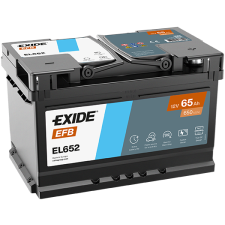 EXIDE Indító akkumulátor EXIDE EL652 autóalkatrész