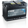 EXIDE Premium 12V 77Ah 760A Jobb+ autó akkumulátor (EA770)