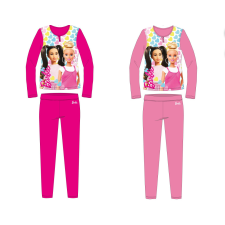 Exity kft Barbie jersey pamut pizsama - rózsaszín - 116 gyerek hálóing, pizsama