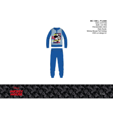Exity kft Disney Mickey egér vékony pamut gyerek pizsama - jersey pizsama - középkék - 116 gyerek hálóing, pizsama