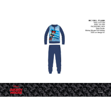 Exity kft Disney Mickey egér vékony pamut gyerek pizsama - jersey pizsama - sötétkék - 104 gyerek hálóing, pizsama