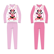 Exity kft Disney Minnie egér jersey pamut pizsama - világosrózsaszín - 116 gyerek hálóing, pizsama