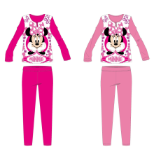 Exity kft Disney Minnie egér pamut jersey gyerek pizsama - rózsaszín - 110