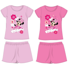Exity kft Disney Minnie egér pamut nyári együttes - póló-rövidnadrág szett - világosrózsaszín - 104 gyerek ruha szett