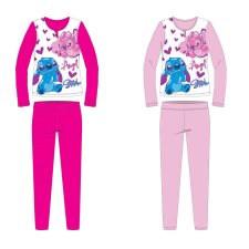 Exity kft Disney Stitch jersey pamut pizsama - pink - 104 gyerek hálóing, pizsama