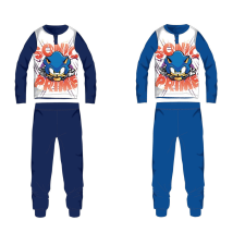 Exity kft Sonic jersey pamut pizsama - sötétkék - 104 gyerek hálóing, pizsama