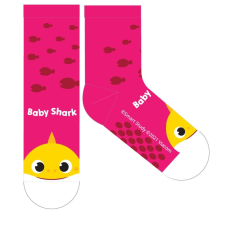 ExityKft. Baby Shark csúszásgátlós teliplüss normál zokni gyerekeknek