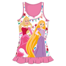 ExityKft. Disney Hercegnők nyári pamut strandruha - rózsaszín - 110