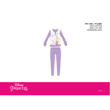 ExityKft. Disney Hercegnők vékony pamut gyerek pizsama - jersey pizsama - lila - 116 gyerek hálóing, pizsama