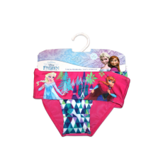 ExityKft. Disney Jégvarázs kétrészes fürdőruha kislányoknak - káró mintával - pink - 104