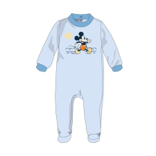 ExityKft. Disney Mickey egér baba velúr rugdalózó - világoskék - 0-1 hónapos babának rugdalózó