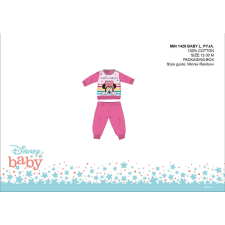 ExityKft. Disney Minnie egér baba pizsama - jersey pamut pizsama - sötétrózsaszín - 86 hálózsák, pizsama