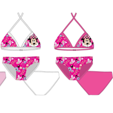 ExityKft. Disney Minnie egér kétrészes fürdőruha kislányoknak - virág mintával - fehér - 104 gyerek fürdőruha