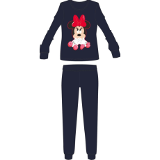 ExityKft. Disney Minnie egér női vékony pamut pizsama - jersey pizsama - sötétkék - L