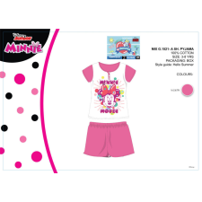 ExityKft. Disney Minnie egér nyári rövid ujjú gyerek pizsama - pamut pizsama - rózsaszín - 128 gyerek hálóing, pizsama