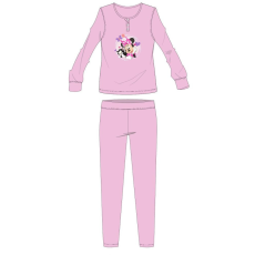 ExityKft. Disney Minnie egér pamut flanel pizsama - téli vastag gyerek pizsama - világosrózsaszín - 116