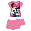 ExityKft. Disney Minnie egér pamut nyári együttes - póló-rövidnadrág szett - rózsaszín - 104