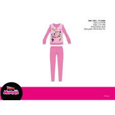 ExityKft. Disney Minnie egér vékony pamut gyerek pizsama - jersey pizsama - rózsaszín - 110 gyerek hálóing, pizsama