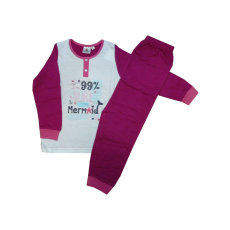ExityKft. Hosszú ujjú pamut gyerek pizsama - Evidence - pink - 116
