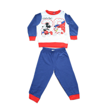 ExityKft. Hosszú vékony pamut baba pizsama - Mickey egér - Jersey - sötétkék - 92 hálózsák, pizsama