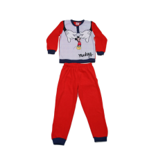 ExityKft. Téli polár gyerek pizsama - Mickey egér - piros - 122 gyerek hálóing, pizsama
