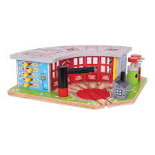 Exkluzív Depó 5 Vonat Bigjigs Rail vágány
