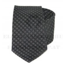  Exkluzív selyem nyakkendő - Fekete mintás nyakkendő
