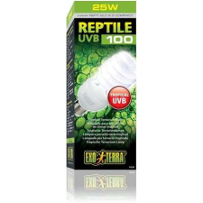 Exo Terra Reptile UVB 100 Compact Bulb – Trópusi terráriumi izzó 25 W hüllőfelszerelés