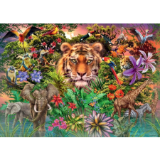 Exotikus állatok puzzle 1000 darab puzzle, kirakós
